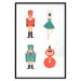 Wall Poster Christmas Tree Toys - Ballerina and Toy Soldiers in Festive Colors 149087 additionalThumb 9