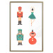 Wall Poster Christmas Tree Toys - Ballerina and Toy Soldiers in Festive Colors 149087 additionalThumb 26