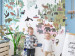 Wall Mural Happy World - Colorful Map for Children, Continents and Animals 149287