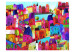 Photo Wallpaper Rainbow-hued town 61187 additionalThumb 1