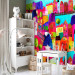 Photo Wallpaper Rainbow-hued town 61187 additionalThumb 6