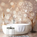 Wall Mural Etude of the sun - dandelion flowers in a blaze of soft light in pink 90487 additionalThumb 8