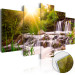 Print On Glass Forest Waterfall [Glass] 92287