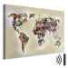 Canvas Art Print Map: Wassily Kandinsky inspiration  92687 additionalThumb 8