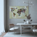 Canvas Art Print Map: Wassily Kandinsky inspiration  92687 additionalThumb 11