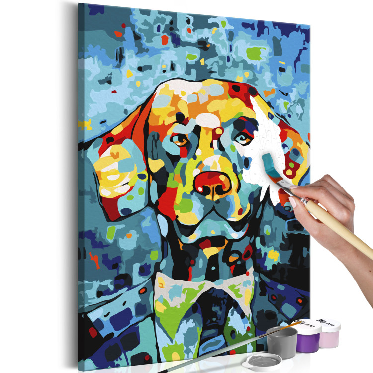 Paint by number Dog Portrait 107497 additionalImage 3