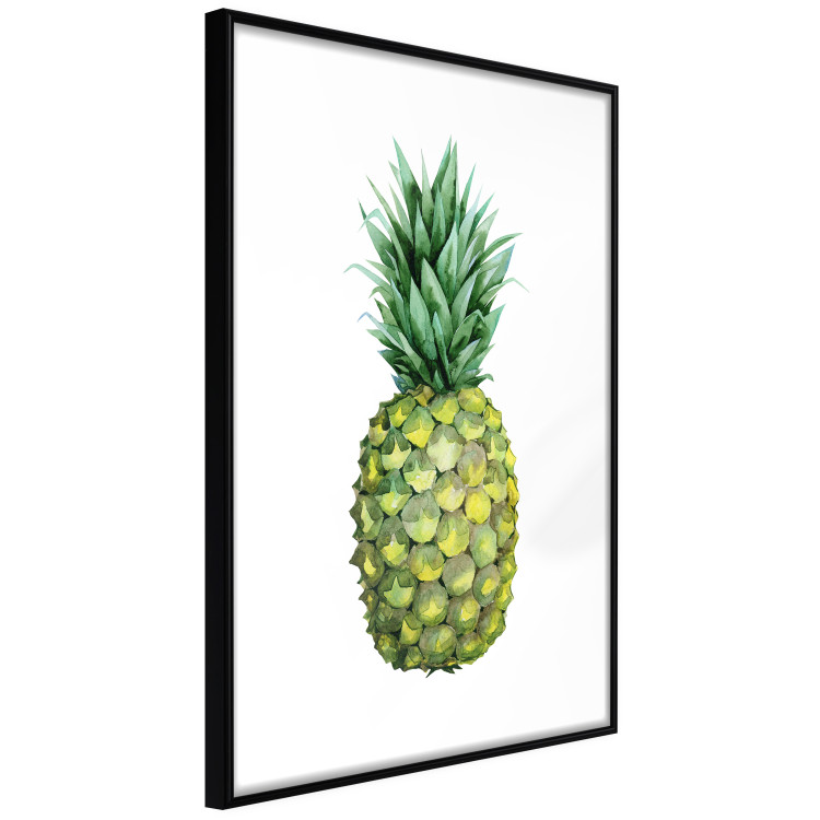 Poster Pineapple - composition with a tropical fruit on a solid white background 114297 additionalImage 12
