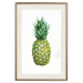 Poster Pineapple - composition with a tropical fruit on a solid white background 114297 additionalThumb 19