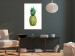Poster Pineapple - composition with a tropical fruit on a solid white background 114297 additionalThumb 17