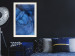 Wall Poster Blue Yarn - winter composition with a ball of navy wool 117597 additionalThumb 22