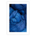 Wall Poster Blue Yarn - winter composition with a ball of navy wool 117597 additionalThumb 25