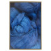 Wall Poster Blue Yarn - winter composition with a ball of navy wool 117597 additionalThumb 20