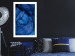 Wall Poster Blue Yarn - winter composition with a ball of navy wool 117597 additionalThumb 2