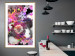 Poster Harmony of Colors - composition with various colorful flowers on a black background 117997 additionalThumb 13