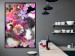 Poster Harmony of Colors - composition with various colorful flowers on a black background 117997 additionalThumb 8