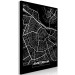 Canvas Print Amsterdam - map of the Dutch capital in a minimalist style 118097 additionalThumb 2