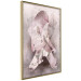 Poster Enamored Magnolia - pink abstraction with a woman and a flower 121897 additionalThumb 14
