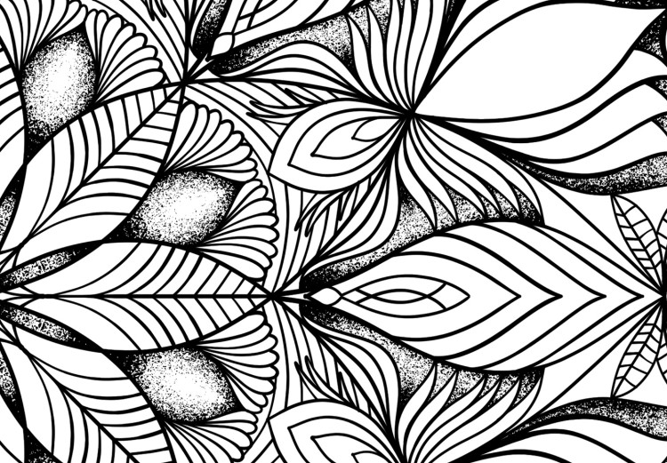 Canvas Monochrome Mandala (1 Part) Vertical 122297 additionalImage 5