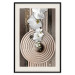 Wall Poster My Respite - oriental stone and white flowers in a zen motif 127397 additionalThumb 19