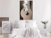 Wall Poster My Respite - oriental stone and white flowers in a zen motif 127397 additionalThumb 4