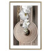 Wall Poster My Respite - oriental stone and white flowers in a zen motif 127397 additionalThumb 16