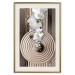 Wall Poster My Respite - oriental stone and white flowers in a zen motif 127397 additionalThumb 20