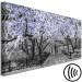Canvas Print Blooming Magnolias - horizontal composition of violet shaded magnolia 128797 additionalThumb 6