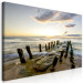 Large canvas print Wooden Breakwaters II [Large Format] 128897 additionalThumb 3