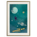 Wall Poster Heavenly Dreams - space abstraction with astronaut and text 129097 additionalThumb 20