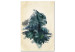 Canvas Art Print Wisdom of Nature (1-piece) Vertical - abstract depiction of a bird 130397