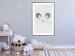 Poster Curious Mouse - animal with a funny face on a solid gray background 130697 additionalThumb 13