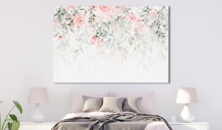 Large canvas print Waterfall of Roses - First Variant [Large Format] 131497 additionalImage 6