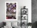 Wall Poster Gucci and Roses - composition of colorful flowers and luxury brand name 131797 additionalThumb 3