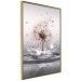 Wall Poster Wind Drops - dandelion in water creating ripples on a light background 132197 additionalThumb 12