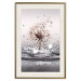 Wall Poster Wind Drops - dandelion in water creating ripples on a light background 132197 additionalThumb 20