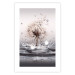 Wall Poster Wind Drops - dandelion in water creating ripples on a light background 132197 additionalThumb 25