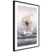 Wall Poster Wind Drops - dandelion in water creating ripples on a light background 132197 additionalThumb 8