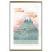 Wall Poster Mount Fuji - abstract composition of a pastel mountain against a sky backdrop 134997 additionalThumb 14