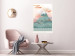 Wall Poster Mount Fuji - abstract composition of a pastel mountain against a sky backdrop 134997 additionalThumb 4