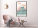 Wall Poster Mount Fuji - abstract composition of a pastel mountain against a sky backdrop 134997 additionalThumb 4