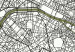 Wall Poster Parisian Mosaic - black and white map of a large city depicted from a bird's-eye view 135097 additionalThumb 10