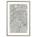 Wall Poster Parisian Mosaic - black and white map of a large city depicted from a bird's-eye view 135097 additionalThumb 14