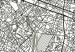 Wall Poster Parisian Mosaic - black and white map of a large city depicted from a bird's-eye view 135097 additionalThumb 9