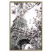 Wall Poster Parisian Magnolias - bright landscape of magnolia flowers with the Eiffel Tower in the background 135597 additionalThumb 9