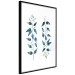 Poster Always Together - branches with green leaves on a contrasting white background 137697 additionalThumb 10