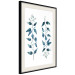 Poster Always Together - branches with green leaves on a contrasting white background 137697 additionalThumb 7