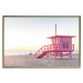 Poster Sunset - View of the Lifeguards’ Headquarters on a Miami Beach 144497 additionalThumb 18