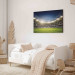 Canvas Art Print Football Stadium - Illuminated Pitch and Stands Before the Final Match 151197 additionalThumb 4
