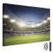 Canvas Art Print Football Stadium - Illuminated Pitch and Stands Before the Final Match 151197 additionalThumb 8