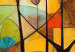Print On Glass Colorful Forest - A Geometric Composition Inspired by Klimt’s Style [Glass] 151897 additionalThumb 4